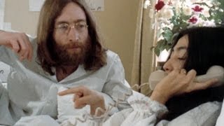 BED PEACE starring John Lennon amp Yoko Ono 1969 [upl. by Alym775]