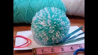 4inch pompom using folded paper [upl. by Catie]