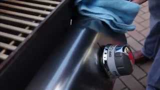 Stainless Steel Grill Cleaning  Weber Grills [upl. by Metzgar144]