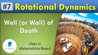 Well or Wall of Death  Application of Uniform Circular Motion UCM Rotational Dynamics Class 12 [upl. by Yila]