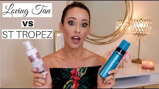 LOVING TAN VS ST TROPEZ  BEST SELF TANNER [upl. by Mayhs135]