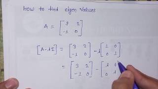 EIGEN VALUE OF MATRIX IN HINDI [upl. by Dreda577]