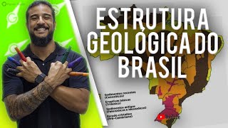 Estrutura Geológica do Brasil  Geobrasil [upl. by Schluter20]