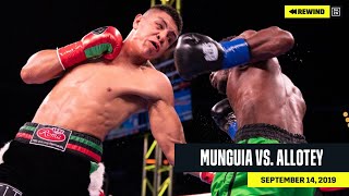 FULL FIGHT  Jaime Munguia vs Patrick Allotey DAZN REWIND [upl. by Rawlinson]