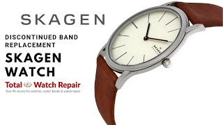 Discontinued Skagen Watch Strap Replacement [upl. by Fairlie]