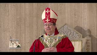 Palm Sunday Mass Live from the Basilica of the National Shrine of the Immaculate Conception  EWTN [upl. by Mcculloch580]