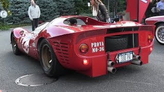 LOUD Ferrari 330 P4  Owned by James Glickenhaus [upl. by Nylessoj]