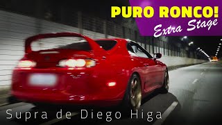 PURO RONCO TOYOTA SUPRA DE DIEGO HIGA Hyperdrive  FlatOut Midnight Extra Stage [upl. by Itnuahsa]