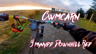 CWMCARN Y MYNYDD DOWNHILL RED [upl. by Hairam]