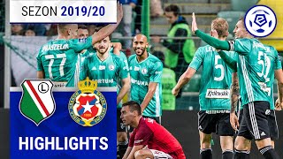 Legia Warszawa – Wisła Kraków 70 Skrót 13 Kolejka  201920 [upl. by Reede]