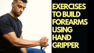 Build Strong Forearms With Hand Gripper [upl. by Leahcimsemaj]