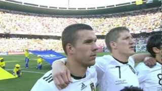 German National Anthem World Cup 2010 [upl. by Craner541]