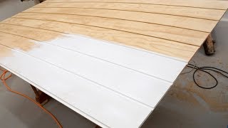 How To Make Shiplap Wall Panels [upl. by Brenden]