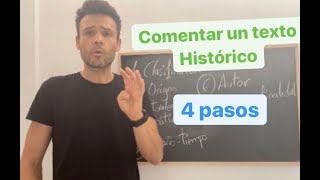 💡Cómo comentar un texto HISTÓRICO🛎 [upl. by Redman504]