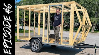 How to Build a Travel Trailer  DIY Guide to Installing the Floor and Framing [upl. by Naiditch998]