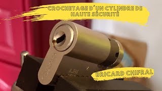 🔑 Comment crocheter un cylindre de haute sécurité  Bricard Chifral [upl. by Etoile]