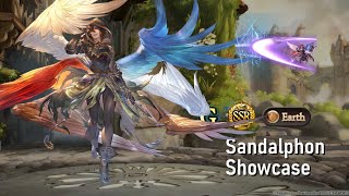 Grand Sandalphon GBF Animation Showcase [upl. by Yeloc309]