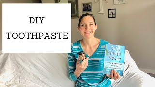 Organic Toothpaste Recipe  FAST amp EASY HOMEMADE DIY  Bumblebee Apothecary [upl. by Dirfliw708]