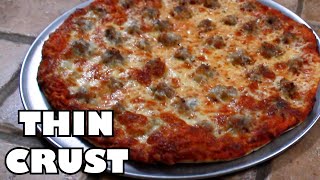 Perfect Chicago ThinCrust Tavern Style Pizza at Home [upl. by Egor]