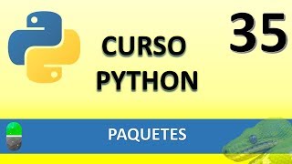 Curso de Python Paquetes Vídeo 35 [upl. by Eniledam]