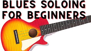 Ukulele Lesson  Blues Soloing for Beginners 🎶🔥 [upl. by Schweitzer]