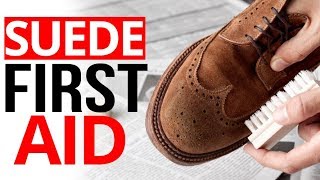 Quit RUINING Suede Shoes Jackets amp Boots  ULTIMATE Guide To Cleaning Suede Leather [upl. by Adan]