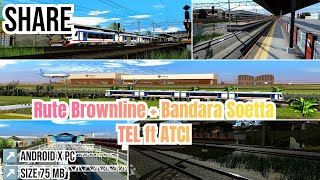 Share Rute Brownline  Bandara Soetta TEL ft ATCI [upl. by Shorter732]