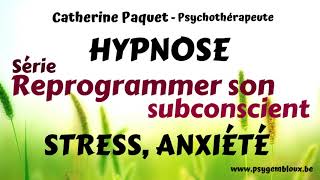 Reprogrammer son subconscient  Stressangoisseanxiété hypnose [upl. by Hadwin428]