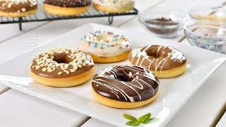 Gogosi la cuptor  Baked Doughnuts CC Eng Sub  JamilaCuisine [upl. by Attiuqram]