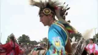 Lake Superior Tribe of Chippewa Indians Tribal Dancing [upl. by Ross]