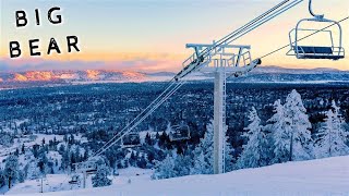 BIG BEAR SKI RESORT Southern Californias Winter Playground [upl. by Ettevad89]