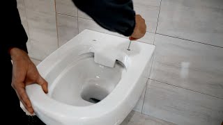 Fluenta Rimless WC šolja  Uputstvo za montažu How to install [upl. by Hazlip961]