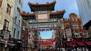 Walking London Chinatown  November 2023 [upl. by Leta836]