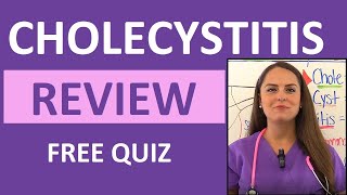 Cholecystitis Nursing NCLEX Pathophysiology Symptoms TTube amp Cholecystostomy [upl. by Araccat380]