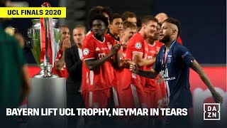 FULL CELEBRATIONS  Bayern Lift UCL Trophy Neymar In Tears [upl. by Utley968]