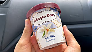 Haagen Daz Vanilla Ice Cream [upl. by Rosse178]