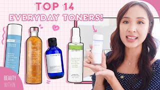 BEST Clarifying amp Hydrating Toners for Oily Combo AcneProne Dry amp Sensitive Skin [upl. by Tijnar]