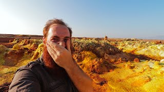 HOTTEST AND MOST TOXIC PLACE ON EARTH  Visiting the Danakil Depression [upl. by Lemert]