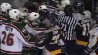 NHL Enforcers Derek Boogaard 20052006 Fights [upl. by Erialb]