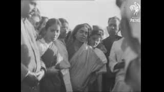 Gandhis Funeral 1948 [upl. by Nirahs]