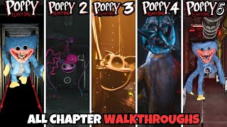 Poppy Playtime Chapter 12345 All Chapters WALKTHROUGH [upl. by Nabala151]