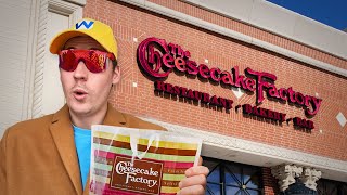 I Ate Nothing But Cheesecake Factory for 3 Days [upl. by Fleischer]