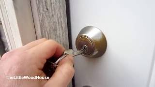 Best Way to Lubricate a Door Lock [upl. by Eirrac]