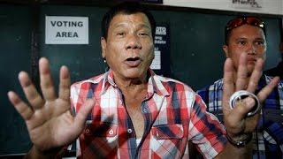 Philippine Election Duterte Headed for Victory [upl. by Pilihp]