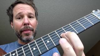 Chromatic Scale  Quick and Easy Guitar Lesson [upl. by Airehc]