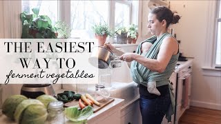 How to Ferment ANY Vegetable  LACTO FERMENTATION GUIDE [upl. by Semele]