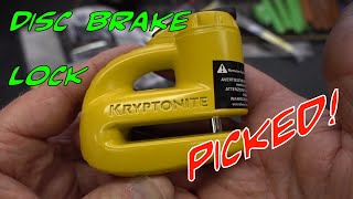 1453 Kryptonite Keeper 5S2 Disc Brake Lock [upl. by Libbi]