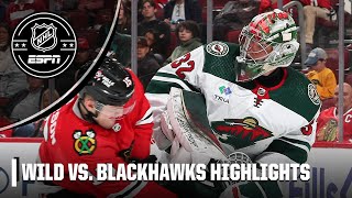 Minnesota Wild vs Chicago Blackhawks  Full Game Highlights [upl. by Lapides560]