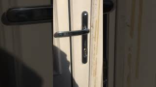 New Ultion lock and Lock Lock handle fitted [upl. by Sherrill]