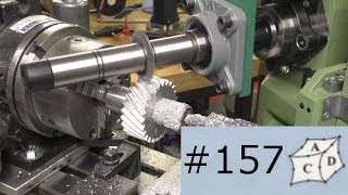 cutting helical gears [upl. by Lait]